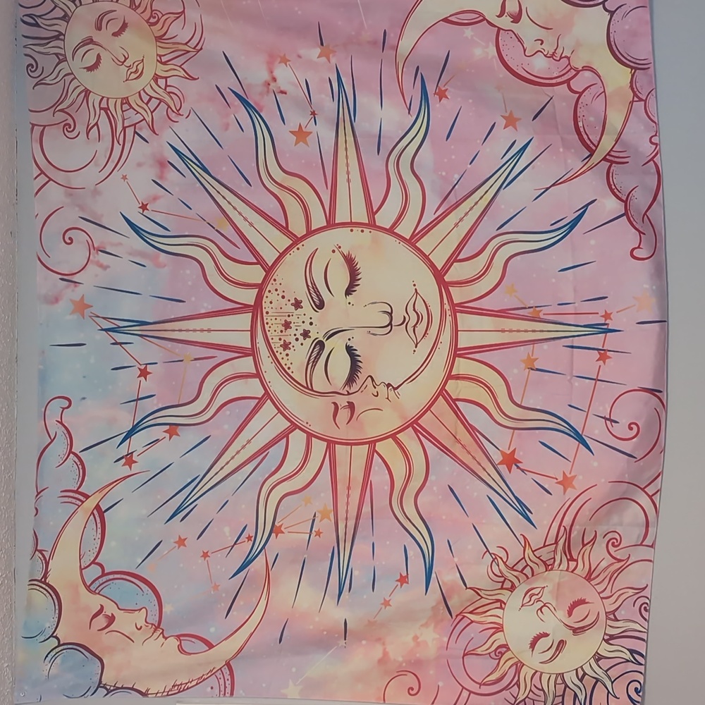 Sun and Moon tapestry